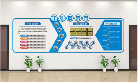 普定设计师必看的文化墙设计定律。