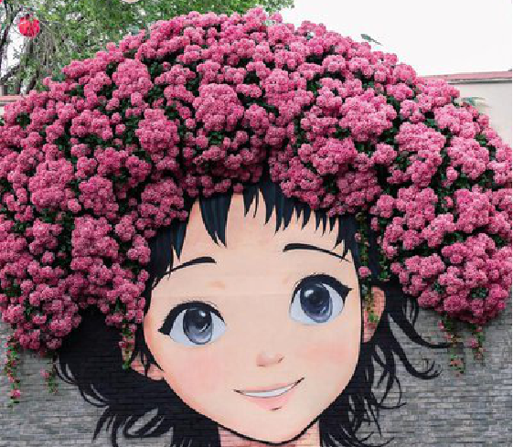 普定墙体彩绘-网红墙打卡