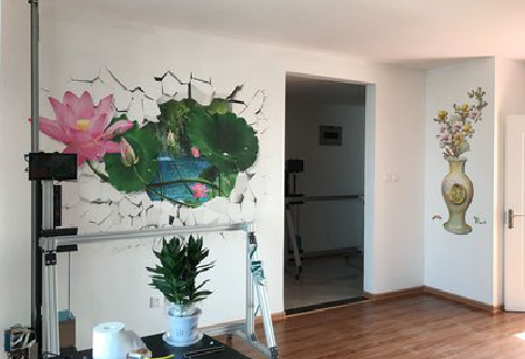 普定墙体彩绘相比墙纸的优势。