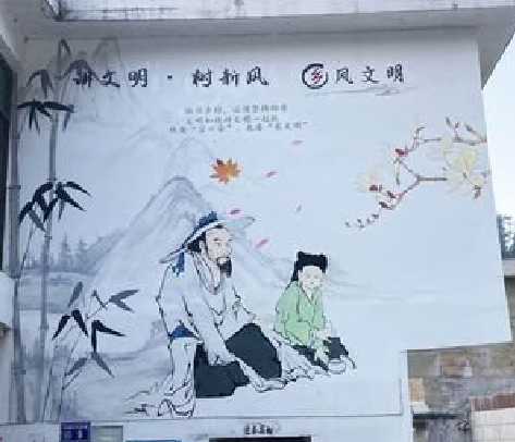 普定分享几个墙绘保养知识。