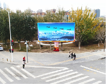 普定户外大屏广告投放要点。