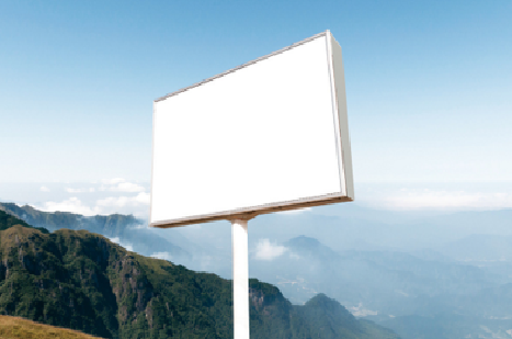普定户外广告变革的趋势。